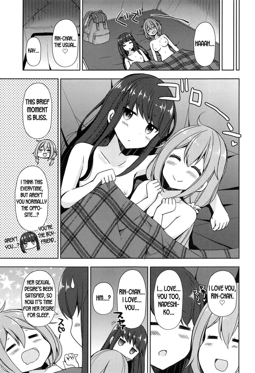 [Mori Airi] Rin to Nadeshiko ~Camp no Yoru wa Hen~ | Rin and Nadeshiko ~Night of the Camp Chapter~ Fhentai - Page 15