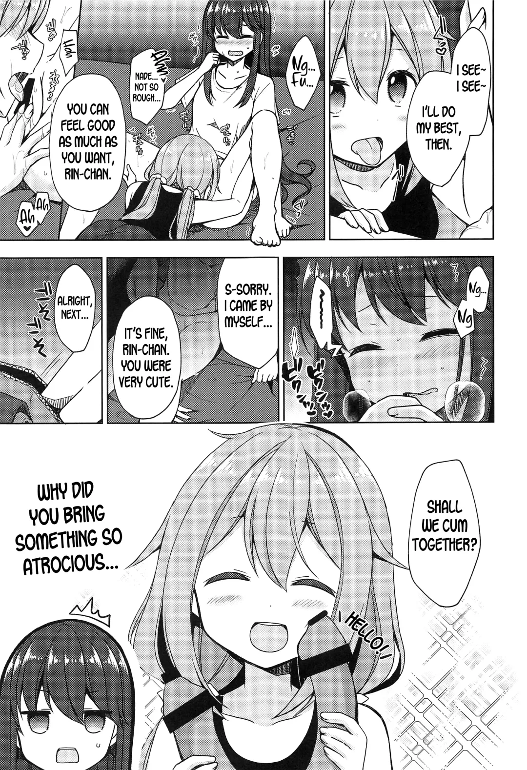 [Mori Airi] Rin to Nadeshiko ~Camp no Yoru wa Hen~ | Rin and Nadeshiko ~Night of the Camp Chapter~ Fhentai - Page 9