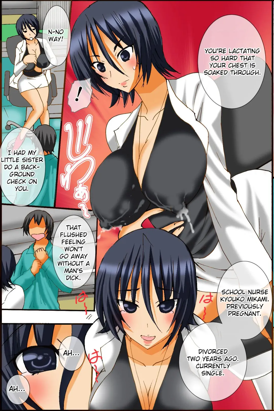 [Tamposa] Bonyuu Chuudoku ~Watashi no Oppai kara Milk ga Dete kite Tomaranai yoo! | Breast Milk Epidemic - My Boobs Just Won't Stop Lactating! Fhentai - Page 23