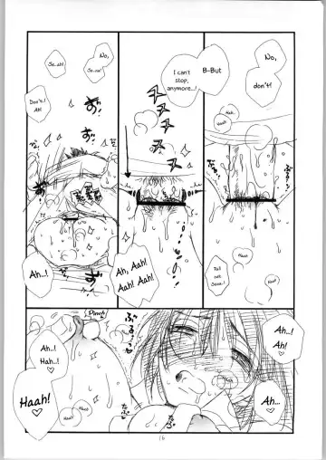 [Bennys - Inomoto Rikako] Mamori Nee-chan no H na Hon | A perverted book about Mamori-neechan Fhentai - Page 15