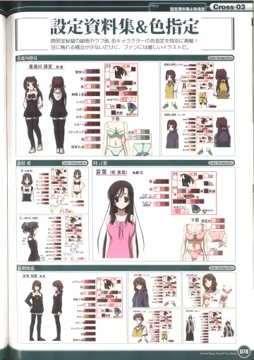 [Gotou Junji] Cross Days Visual Fan Book Fhentai - Page 84