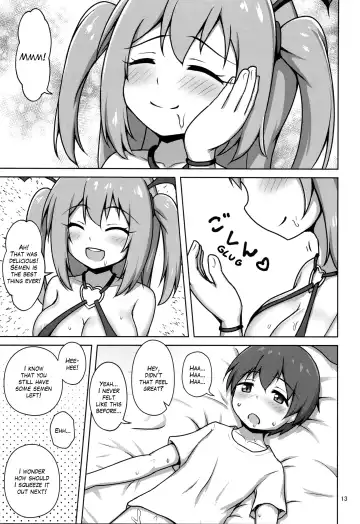 [Arisu Kazumi] Hakoiri Succubus, Shota ni Deau. | The Sheltered Succubus Meets A Little Boy. Fhentai - Page 12