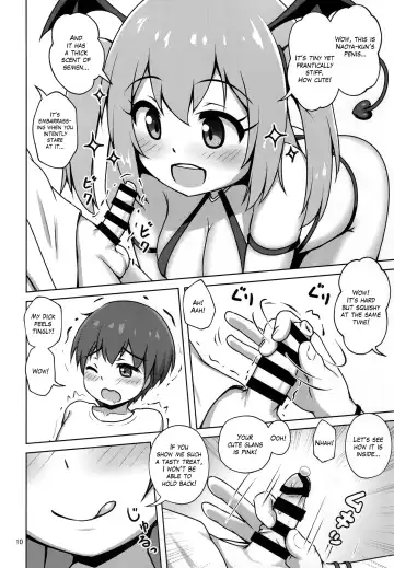 [Arisu Kazumi] Hakoiri Succubus, Shota ni Deau. | The Sheltered Succubus Meets A Little Boy. Fhentai - Page 9