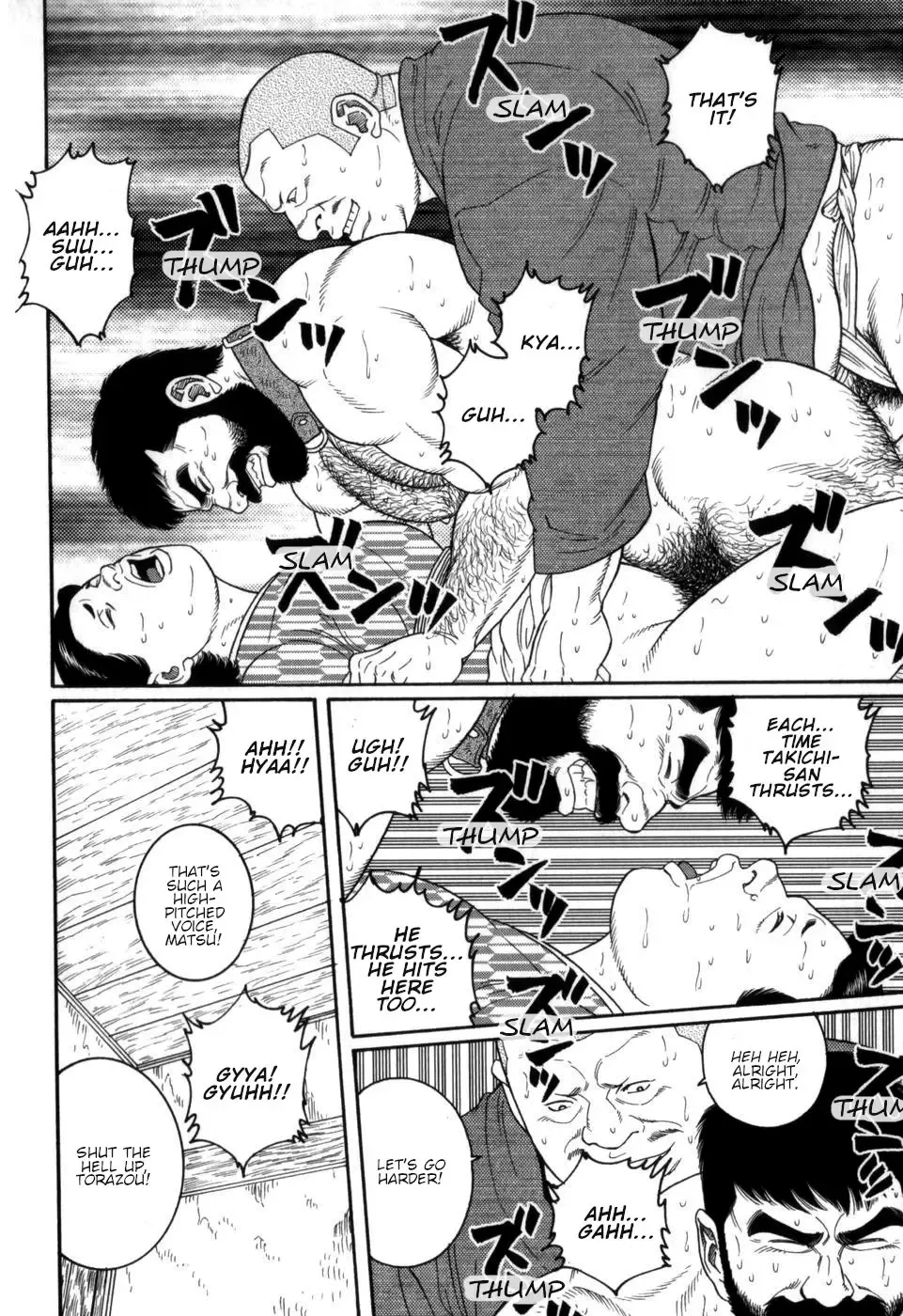 [Tagame Gengoroh] Gedou no Ie Chuukan | House of Brutes Vol. 2 Ch. 2 Fhentai - Page 10