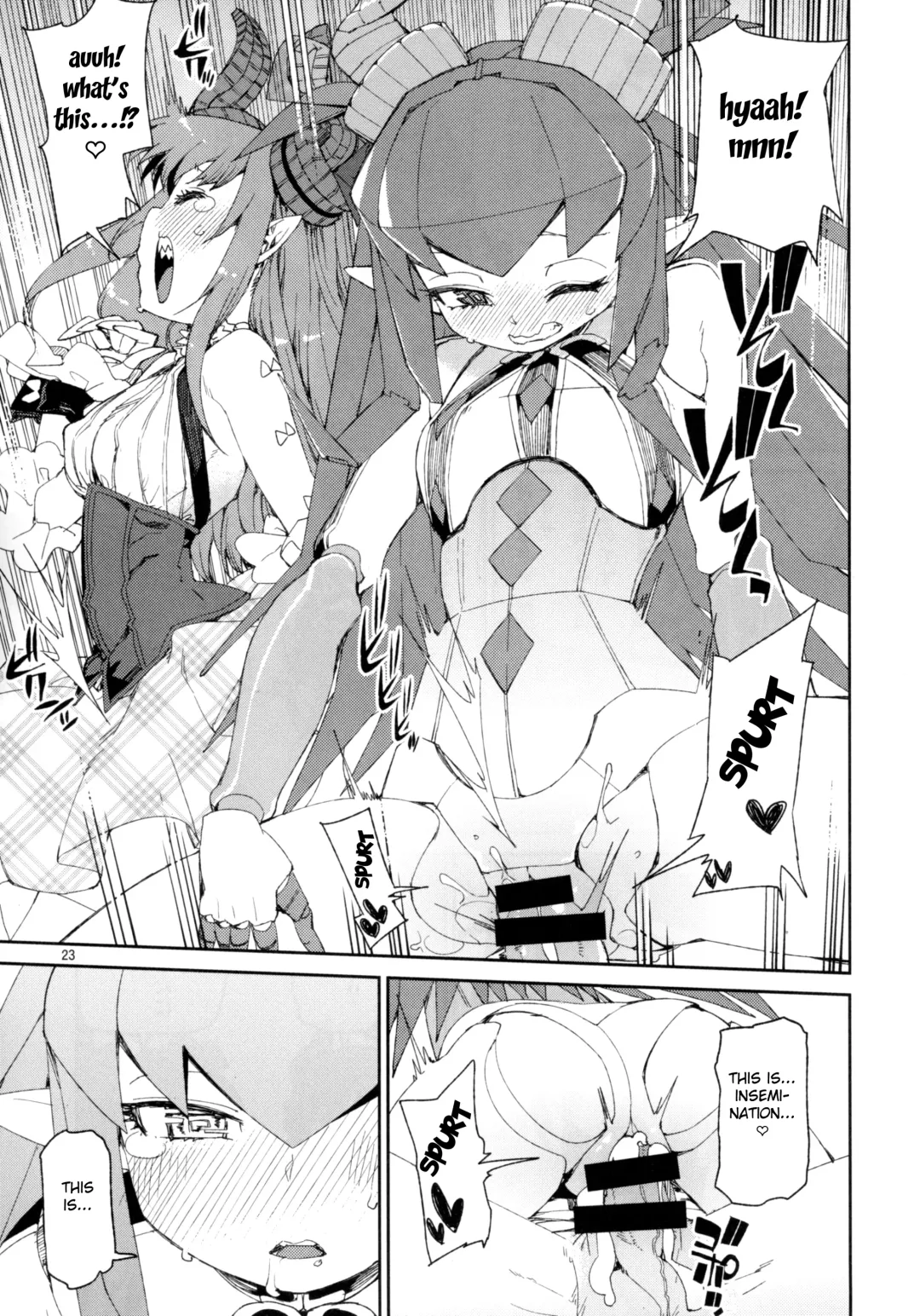 [Akitsuki Itsuki] Koutetsu Majou no Setsunai Kyousei Fhentai - Page 24