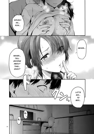 [Yuzuki N Dash] Akogare no Onee-san ga Aniyome ni Natta Fhentai - Page 13