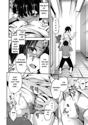 [Yuzuki N Dash] Akogare no Onee-san ga Aniyome ni Natta Fhentai - Page 7