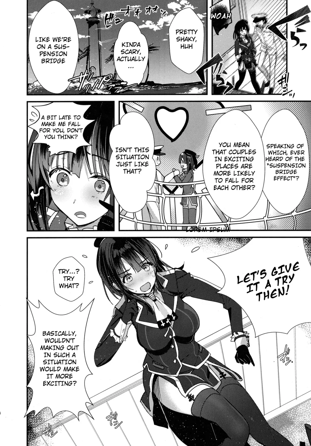 [Hayakawa Akari] Takao Tou no Ue ni Itaru Haneru Thrill | Takao's Thrilling Tower Top Titillation Fhentai - Page 5
