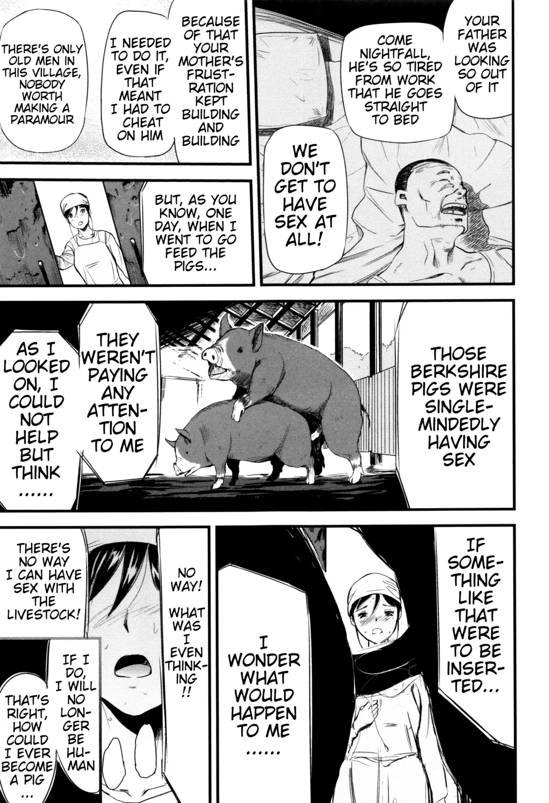 [Yamada Tahichi] Oyako Tonsha | Mother/Daughter Pigsty Fhentai - Page 11