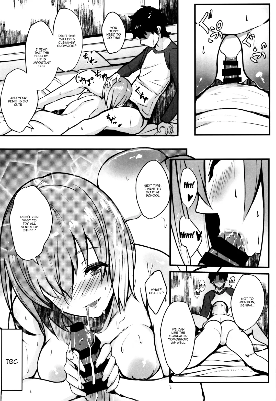 [Untue] Mash to Koukou Seikatsu Seifuku Hatsu Ecchi Hen | Having a Lewd Highschool Life With Mash Fhentai - Page 22
