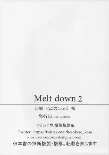 [Keso Shirou] Melt down 2 Fhentai - Page 21