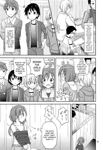 [Matsuno Susumu] Ore dake Atashi dake Hadaka ni Sareta Shintaikensa Fhentai - Page 14