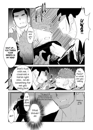 [Yamome] Moshimo Yakuza no Atama no Ue ni Otoko no Pants ga Ochite Kitara. | What if Men's Underwear Falls Down on a Yakuza's Head Fhentai - Page 7