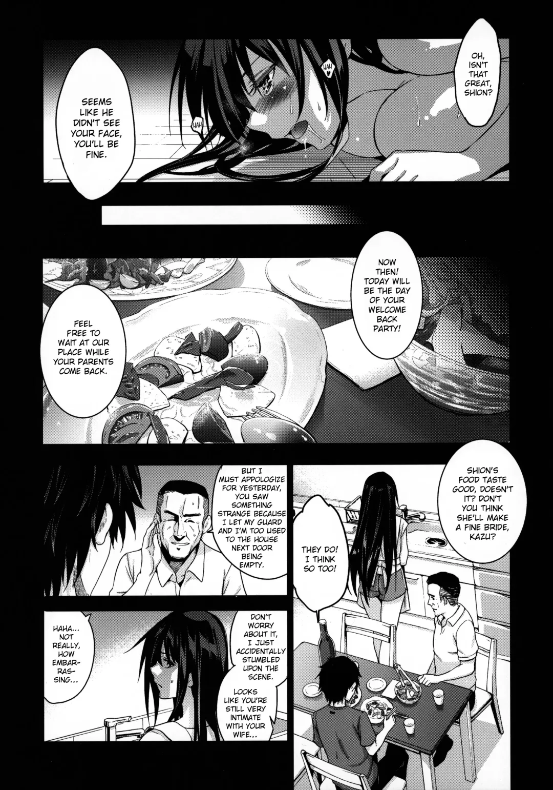 [Inue Shinsuke] Otonari no Nie - Saikai Shita Osananajimi no Ie de Okita Koto. Fhentai - Page 25