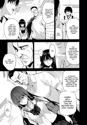 [Inue Shinsuke] Otonari no Nie - Saikai Shita Osananajimi no Ie de Okita Koto. Fhentai - Page 8