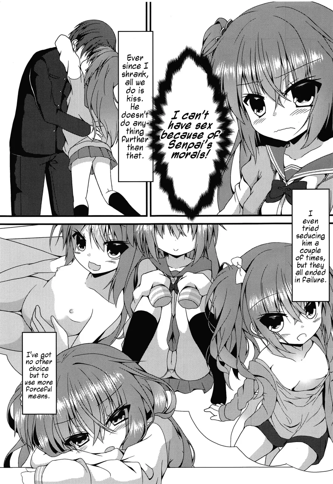 [Nekono Shiro] Meguru-chan wa Chiisaku Natte mo Osowaretai Fhentai - Page 4