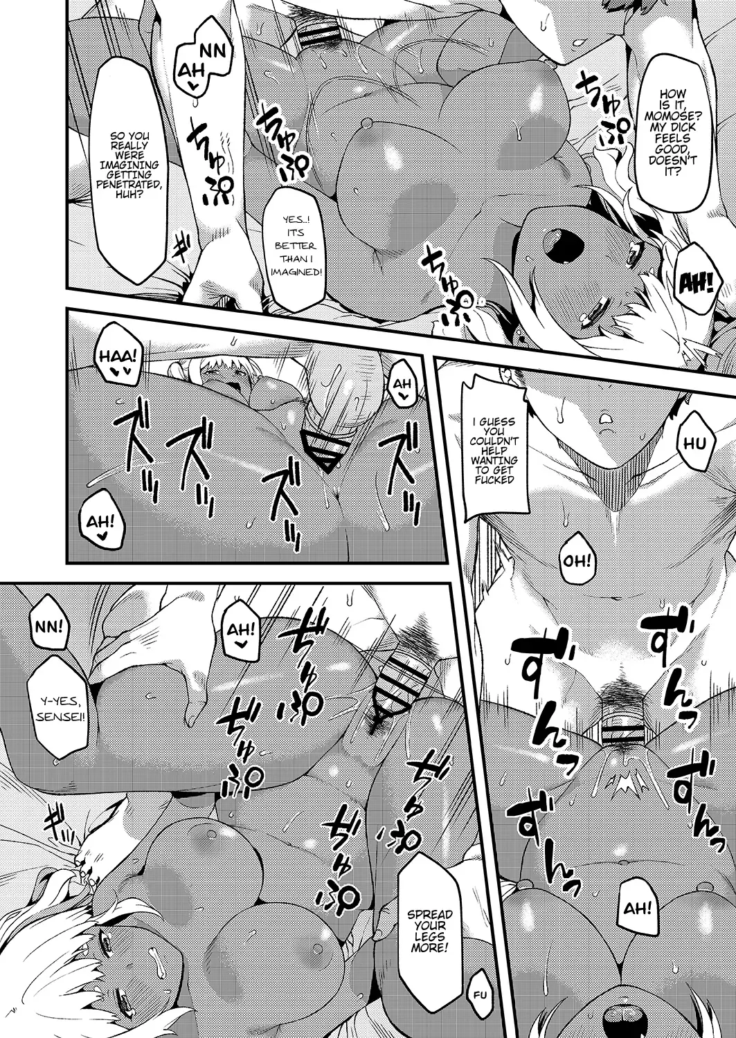 [Highlow] Kokoro wa Kare ni, Karada wa Sensei ni. | My Heart's for My Boyfriend, My Body's for Sensei. Fhentai - Page 14