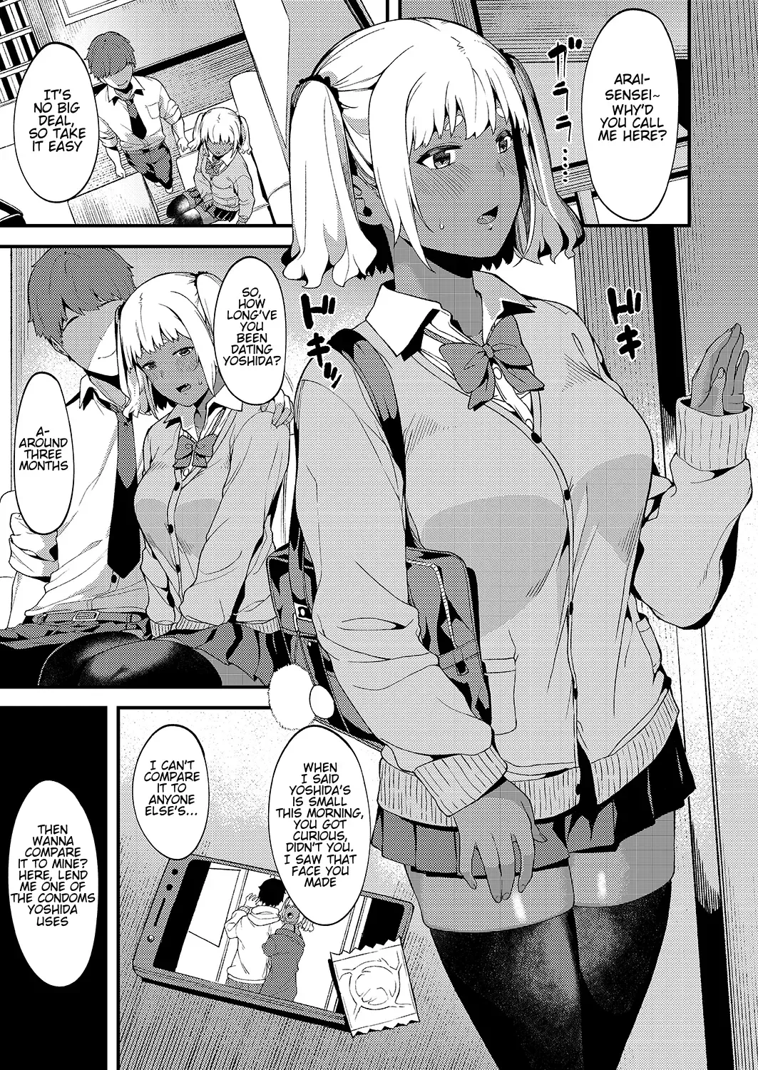 [Highlow] Kokoro wa Kare ni, Karada wa Sensei ni. | My Heart's for My Boyfriend, My Body's for Sensei. Fhentai - Page 5