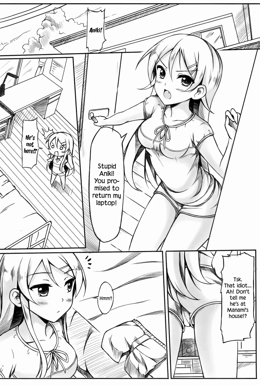 [Pcmaniac88 - Peach] Ore wa Kirino-chan o Motto Ijimetai! | I want to keep teasing Kirino-chan! Fhentai - Page 11