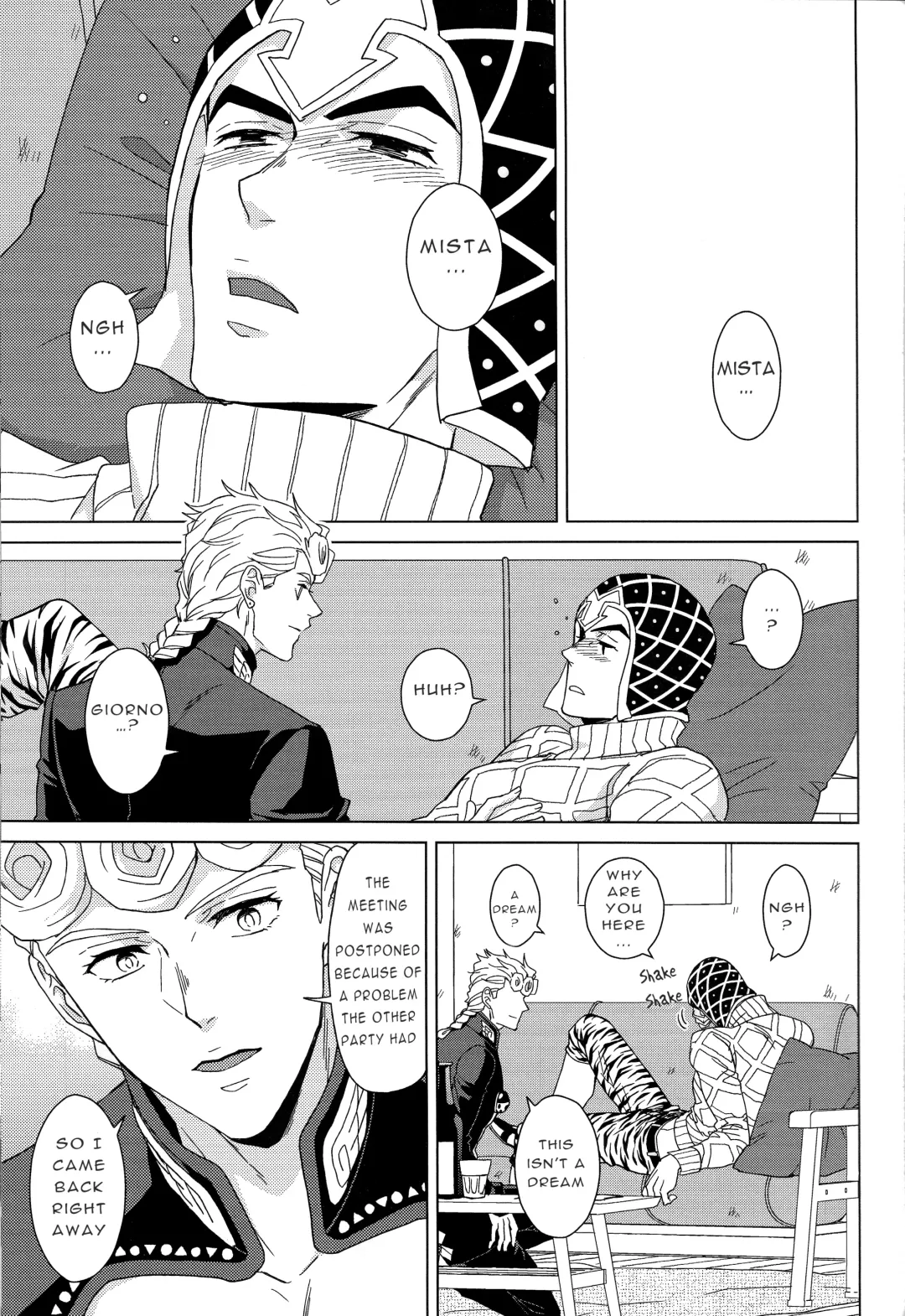 [Halco] Guido Mista wa Otokodearu | Guido Mista is a Man Fhentai - Page 15