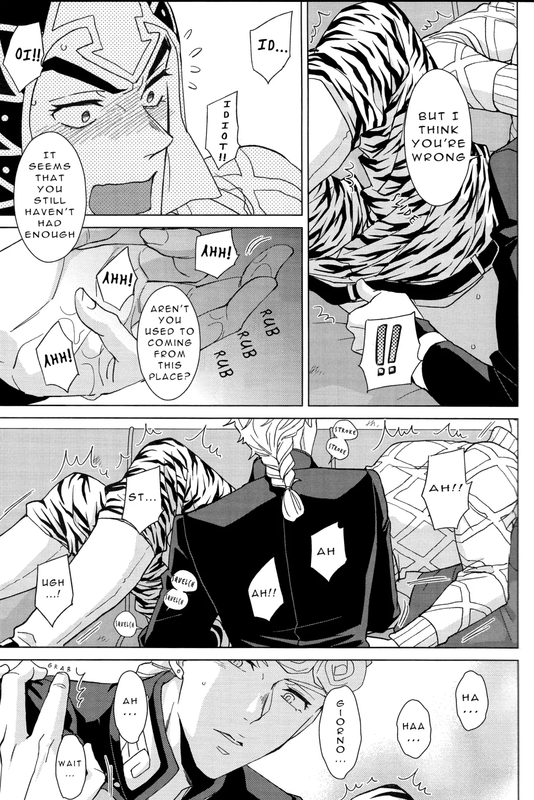 [Halco] Guido Mista wa Otokodearu | Guido Mista is a Man Fhentai - Page 21