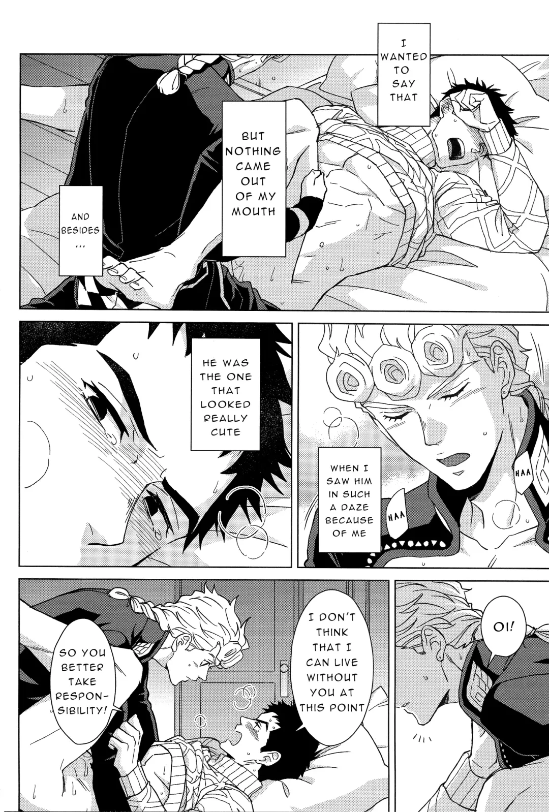 [Halco] Guido Mista wa Otokodearu | Guido Mista is a Man Fhentai - Page 24