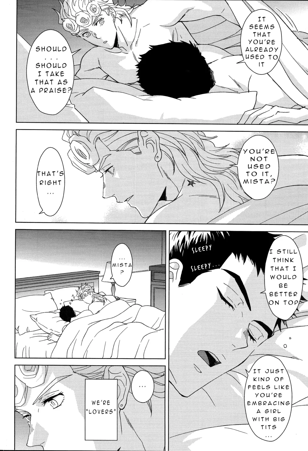 [Halco] Guido Mista wa Otokodearu | Guido Mista is a Man Fhentai - Page 6