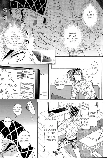 [Halco] Guido Mista wa Otokodearu | Guido Mista is a Man Fhentai - Page 13