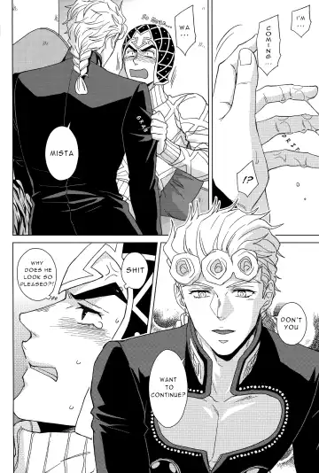 [Halco] Guido Mista wa Otokodearu | Guido Mista is a Man Fhentai - Page 22