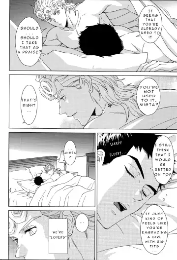 [Halco] Guido Mista wa Otokodearu | Guido Mista is a Man Fhentai - Page 6