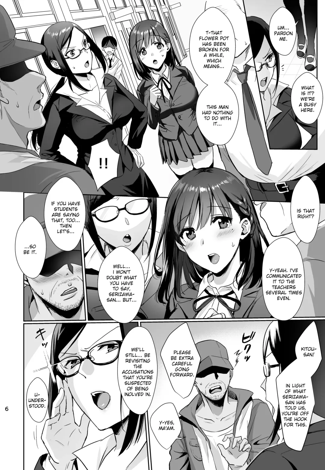 [Ame Arare] Toshoshitsu no Kanojo ~Seiso na Kimi ga Ochiru made~ Fhentai - Page 5