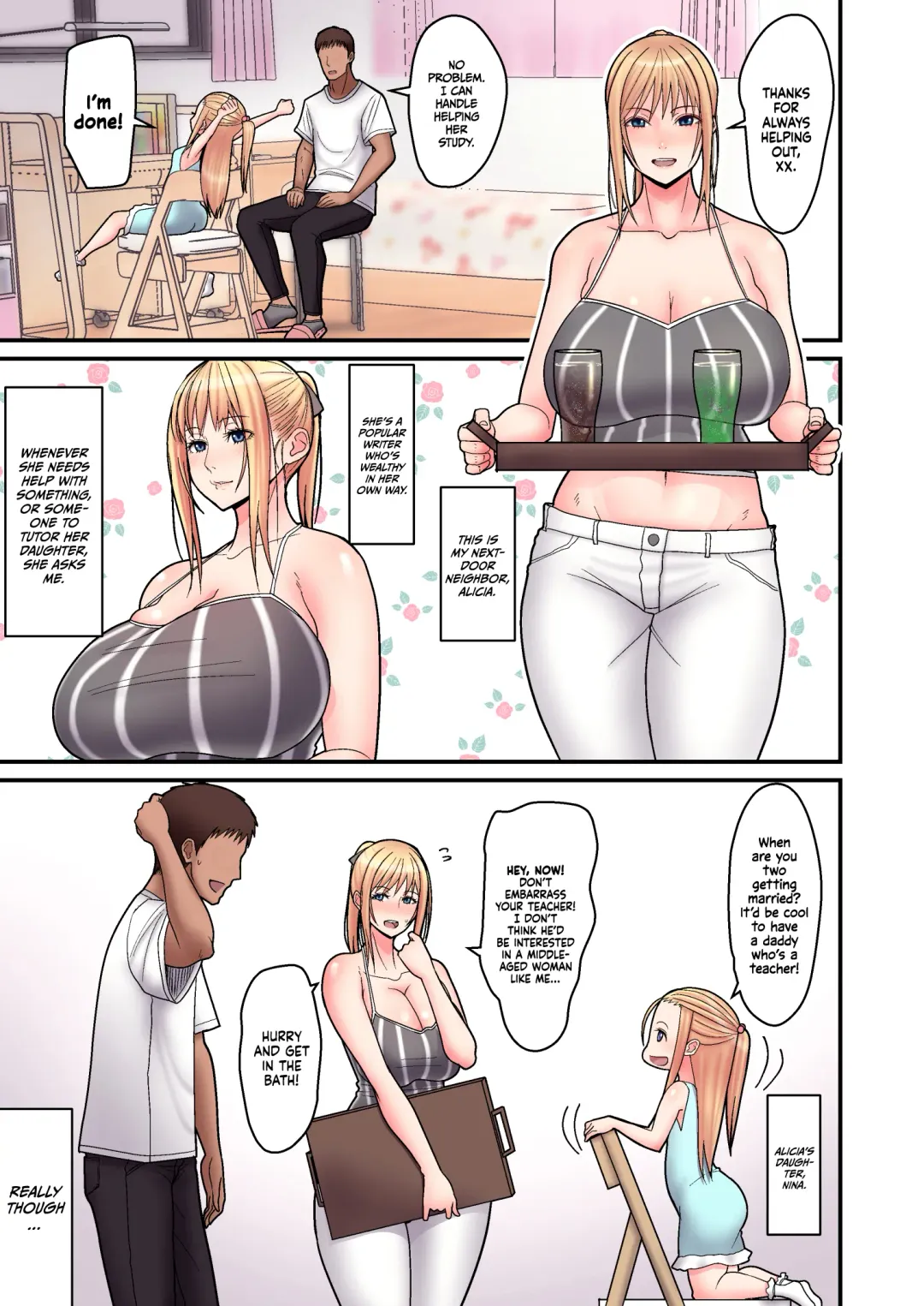 [Sueyuu] Kinpatsu Single Mother to Icha Love Suru Hon | Sweet Love With A Blonde, Single Mother Fhentai - Page 3