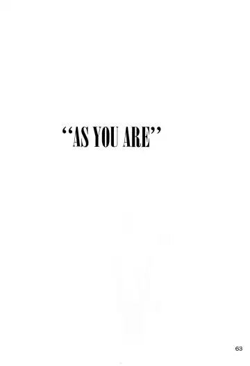 [Aoyama Reo] "As You Are" Fhentai - Page 62