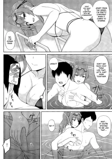 [Summer] Zara to Miwaku no Poolside | Zara and Poolside Charm Fhentai - Page 3