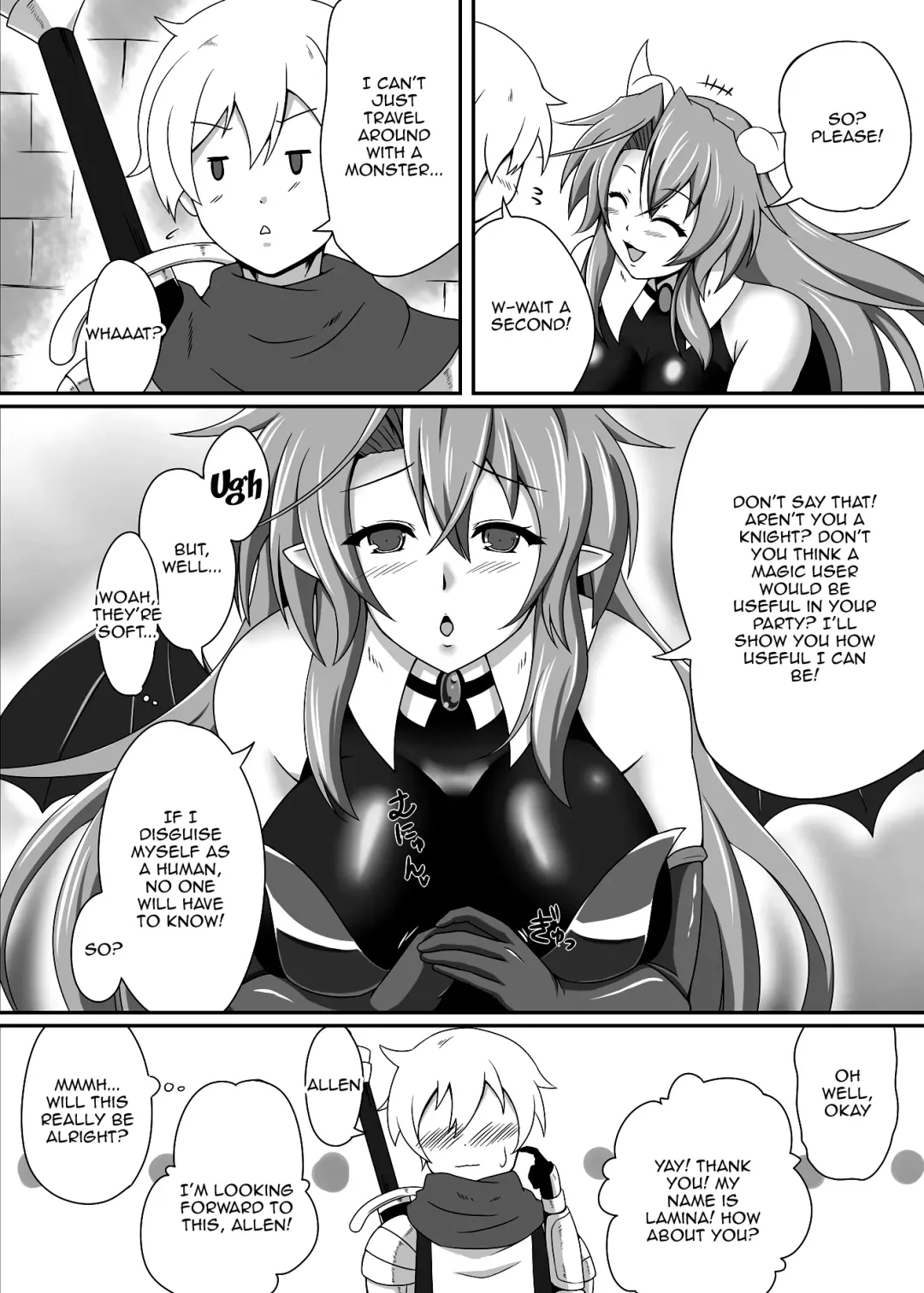 [Suzuki Sakura] Bouken no Nakama ni Succubus o | Having a Succubus as a Traveling Companion Fhentai - Page 4