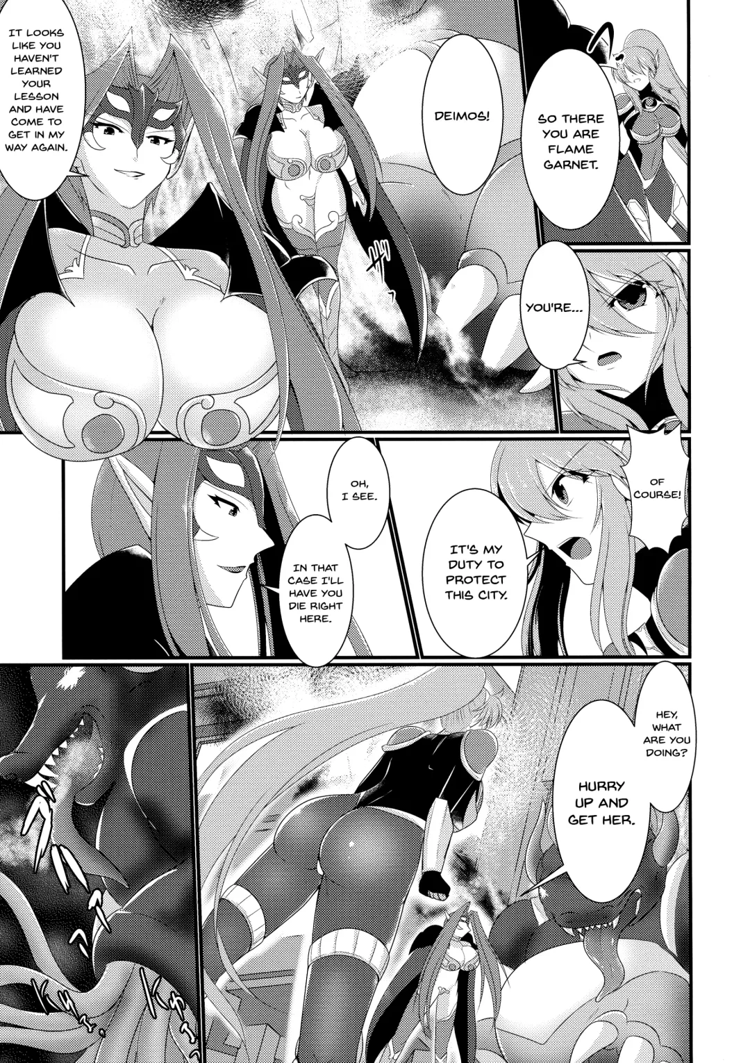 [Seres Ryu] Honoo no Senshi Flame Garnet | the flame warrior's flame garnet Fhentai - Page 5
