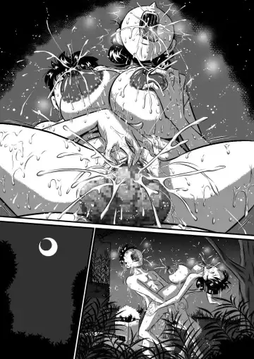 [Point Takashi] Kaa-san, Kaa-san! Kaa-saaaan! Mujintou, Oyako Futari de Yagai Sex! Fhentai - Page 45