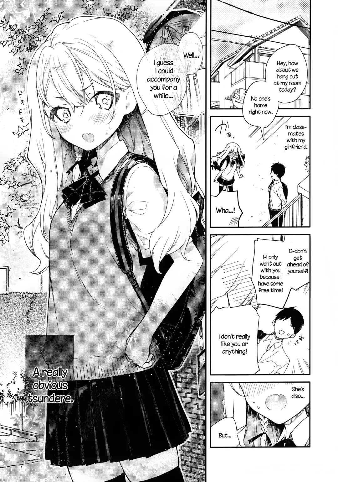 [Mutou Koucha] Tsundere Kanojo ga Sunao ni Naru Made Ecchi Fhentai - Page 4