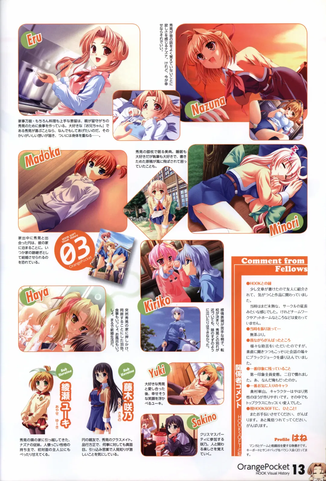 [Matsushita Makako - Rakko - Takeda Hiromitsu] HOOKSOFT 10th ANNIVERSARY FANBOOK Fhentai - Page 15