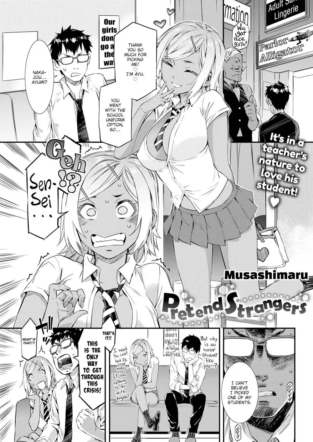 [Musashimaru] Pretend Strangers Fhentai - Page 1