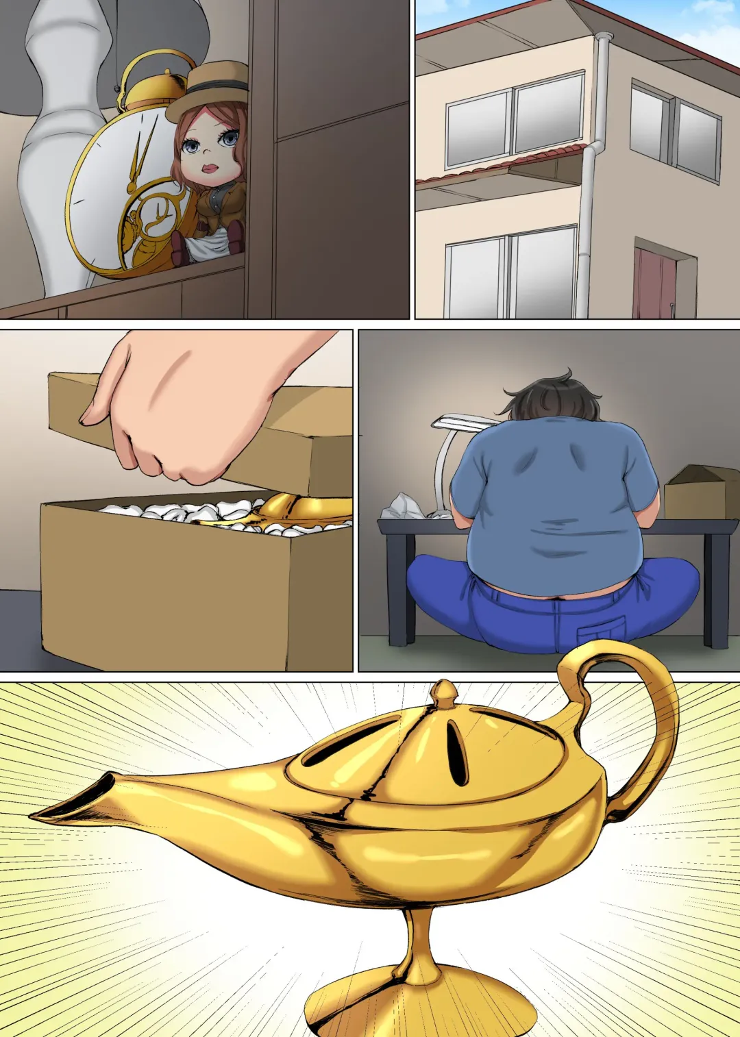 [Meria] Lamp o Kosureba Hame Houdai! Kyonyuu Bishoujo no Lamp no Sei ga Nandemo Negai o Kanaete Kureru to Nattara Yaru Koto wa Tada 1-tsu!! Fhentai - Page 30