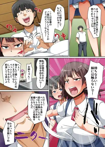 [Hanekumo] Pet to Shite Haikyuu Sareta Shimai ~Gakuen no Idol Kyonyuu Shimai o Shiiku Shite Seishori Pet to Shite Tettei Choukyou!~ Fhentai - Page 5