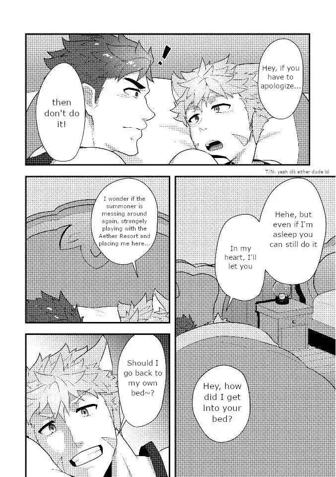 [Kakenari] Eiyuu Doushi ga Onaji Bed ni Haichi Sareru Fuguai | When Heroes are Placed on the Same Bed Fhentai - Page 7