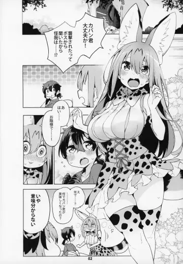 [Hayashi] Miwaku no Serval Nee-san ~Paradise~ Fhentai - Page 3