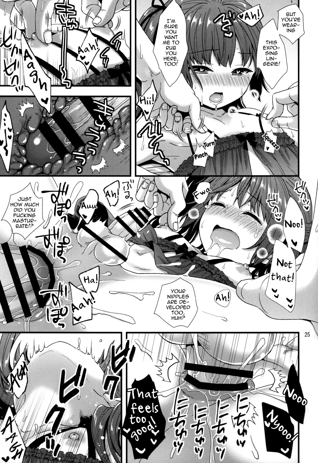 [Ohaguro Dobu] Ojou-sama wa Semeraretai Fhentai - Page 24