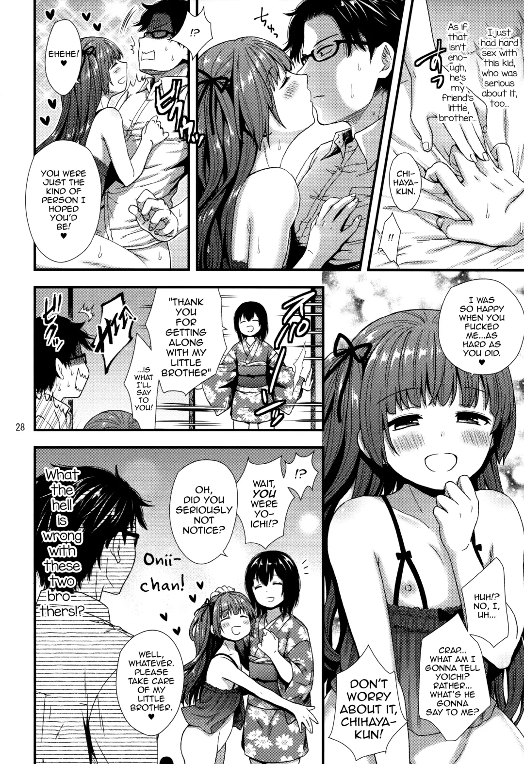 [Ohaguro Dobu] Ojou-sama wa Semeraretai Fhentai - Page 27