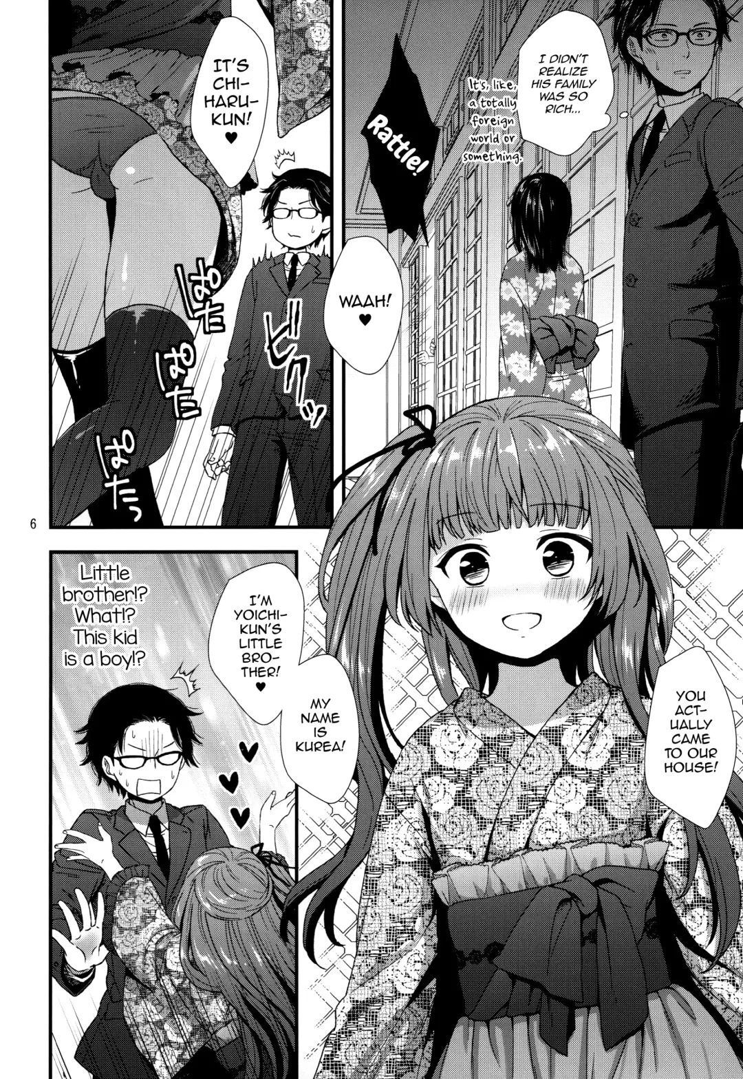 [Ohaguro Dobu] Ojou-sama wa Semeraretai Fhentai - Page 5