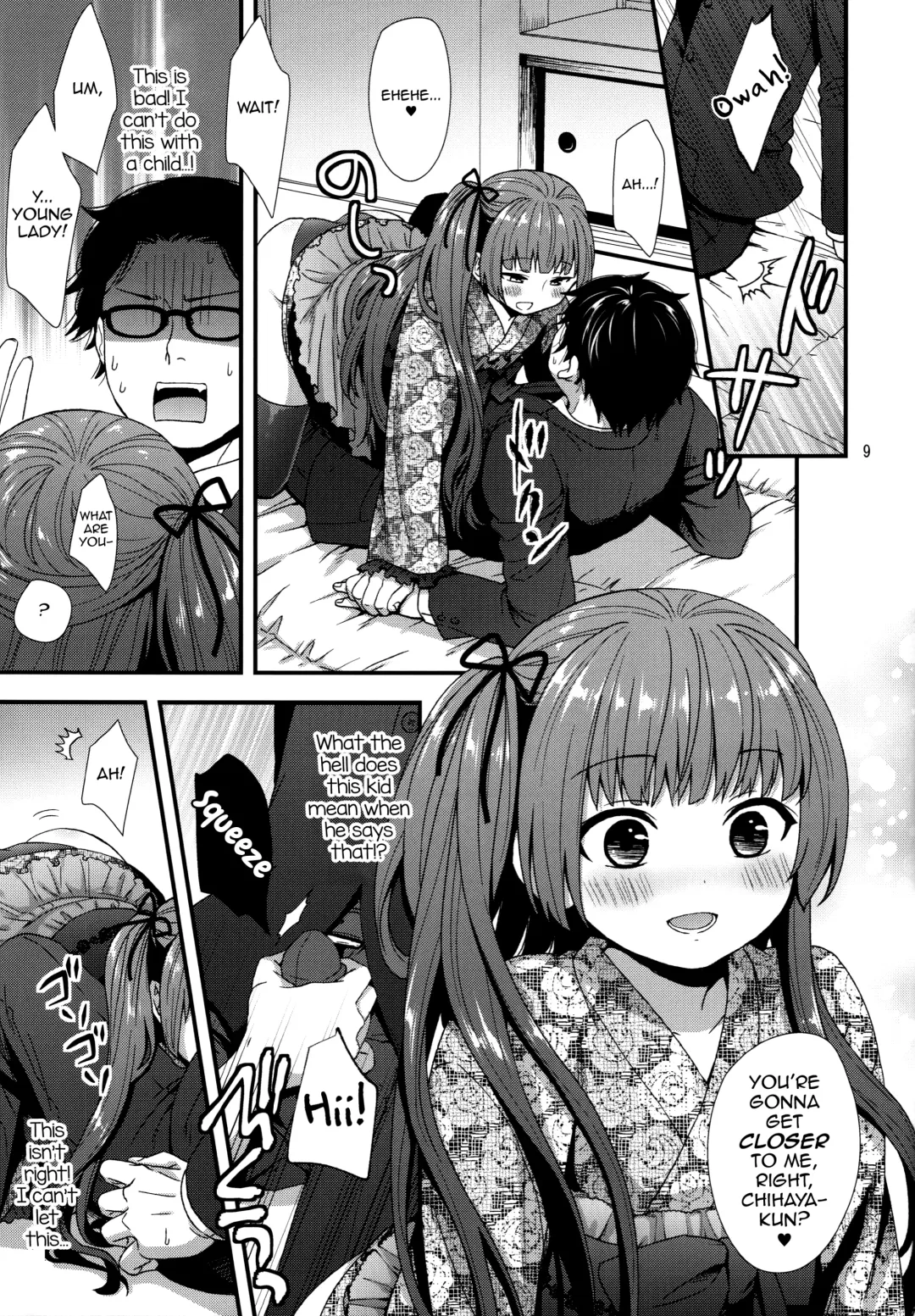 [Ohaguro Dobu] Ojou-sama wa Semeraretai Fhentai - Page 8