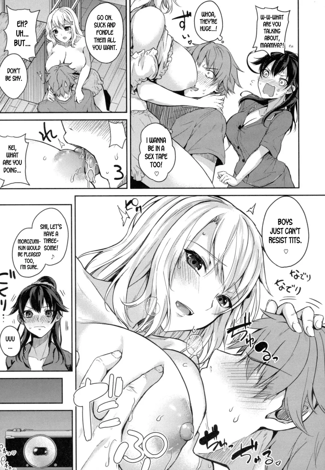 [Kurokawa Otogi] Paizuri Fhentai - Page 35