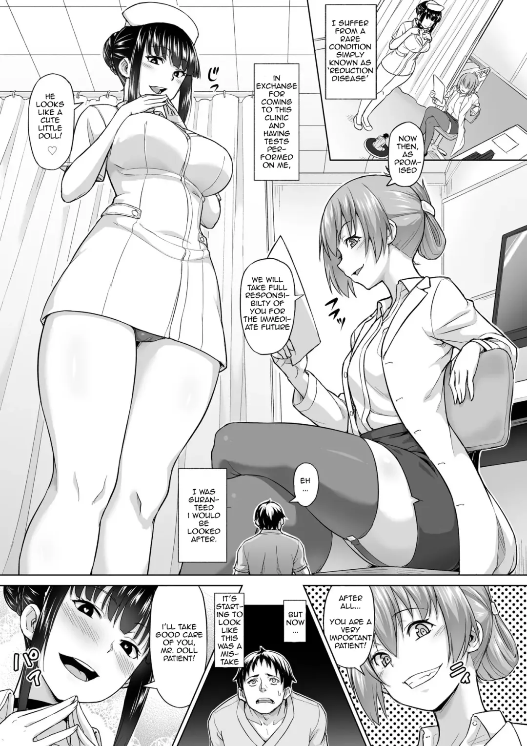 [Butte] Shukushou Byoutou 24-ji | Shrinking Disease Fhentai - Page 1
